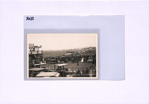 GB AVIATION Postcard LONDON AERODROME *Paddock* Real Photo AEROPLANES CARS XA33 - Image 10