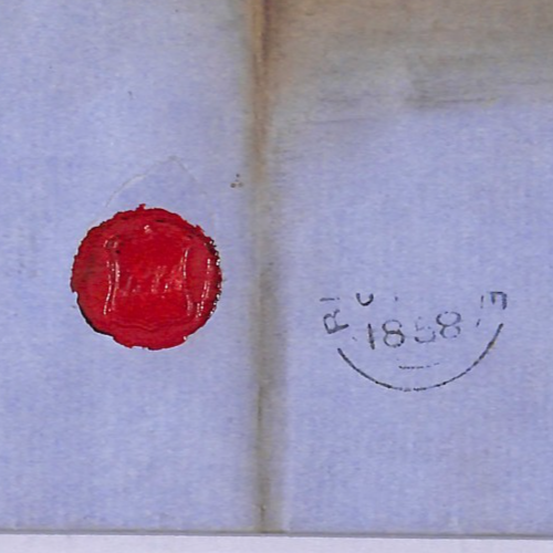 GB CALEDONIAN RAILWAY QV 1d Cover *RED* TPO London 77 Duplex 1858 Scotland WT165 - Image 12