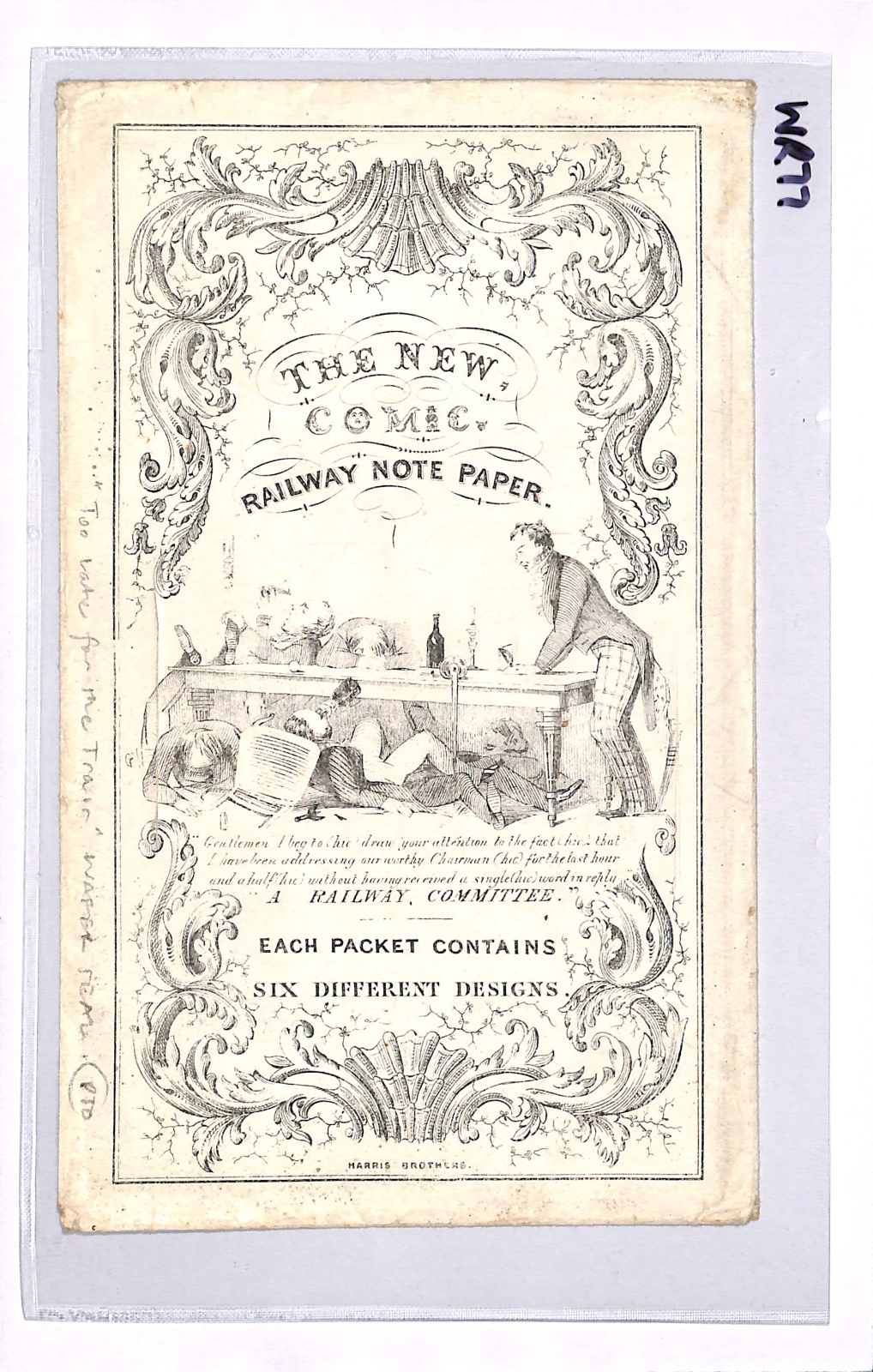 GB CARICATURE QV Envelope *RAILWAY NOTE PAPER* Comic BOOM Wafer Seal 1840s WR77 - Image 11