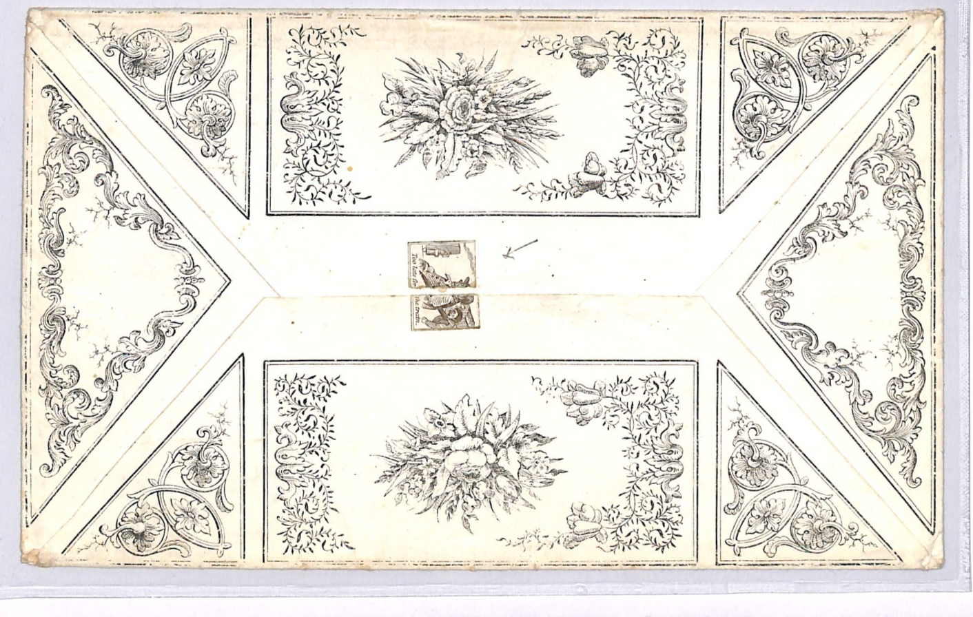 GB CARICATURE QV Envelope *RAILWAY NOTE PAPER* Comic BOOM Wafer Seal 1840s WR77 - Image 8