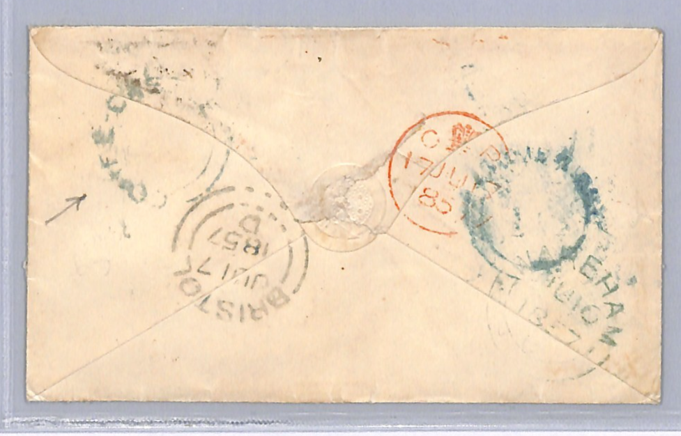 GB DORSET Cover CORFE CASTLE UDC 1857 BRISTOL RAILWAY STATION *5 CUTS* CDS XB120 - Image 6