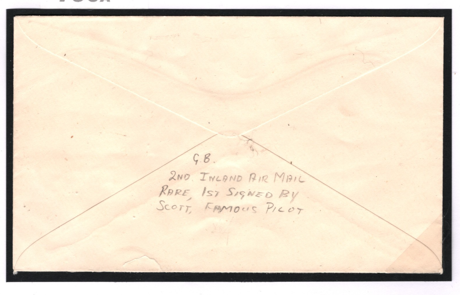 GB IAL WESTERN AIR EXPRESS Air Mail Cover 1933 PILOT SIGNED FIRST FLIGHT Y56a - Image 5