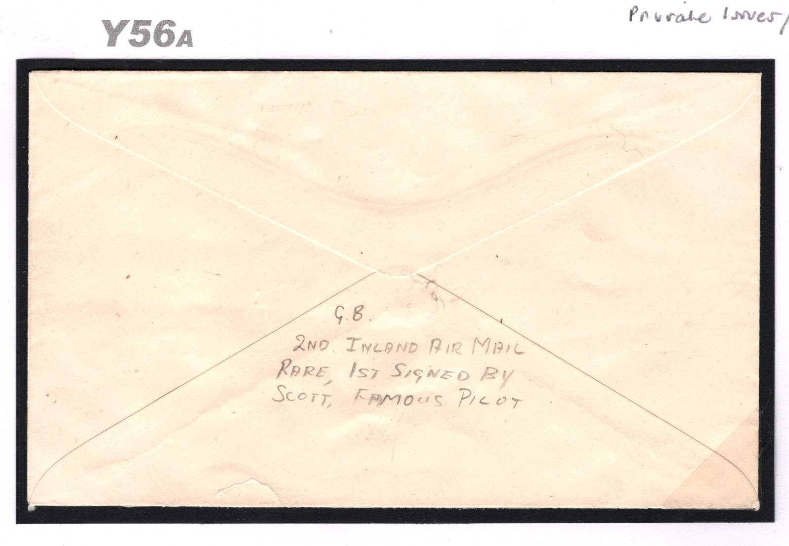 GB IAL WESTERN AIR EXPRESS Air Mail Cover 1933 PILOT SIGNED FIRST FLIGHT Y56a - Image 7