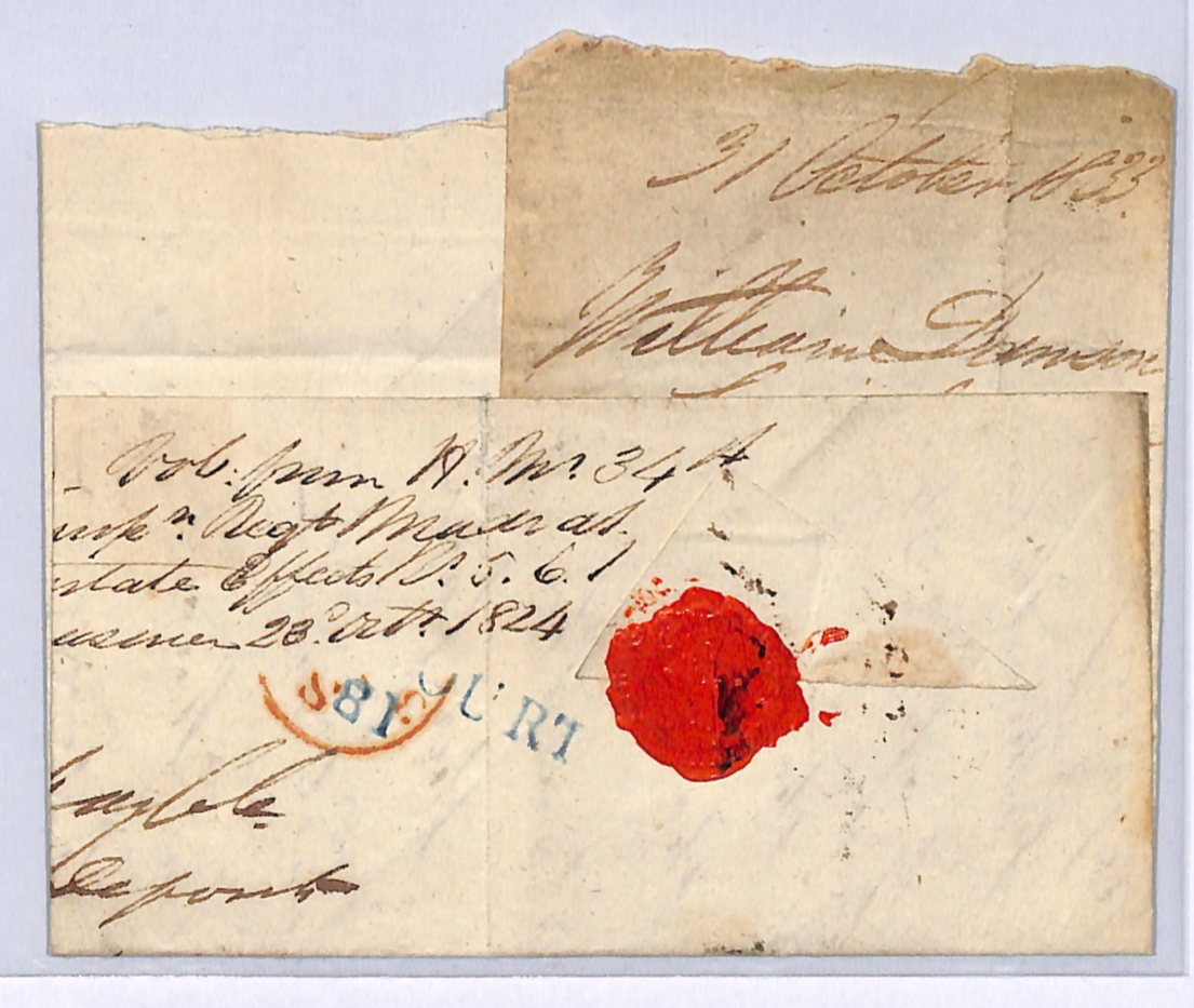 GB IRELAND Cover *EYRECOURT* Galway INSPECTOR Crown EAST INDIA Co Soldier WN132 - Image 5