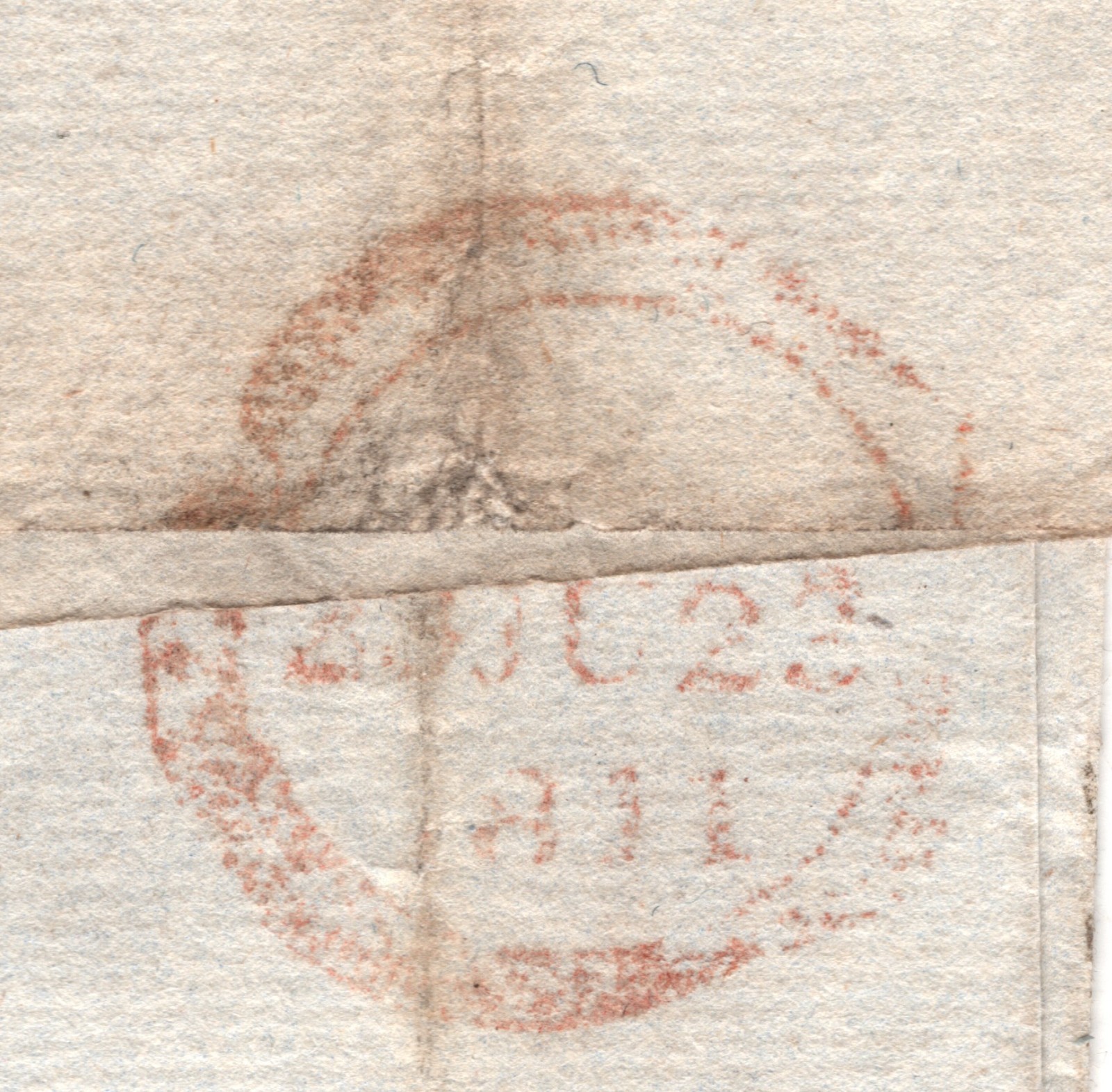 GB IRELAND London FREE Cover Dublin *MERMAID* Dated 1811 Irish Postmark WN130 - Image 6