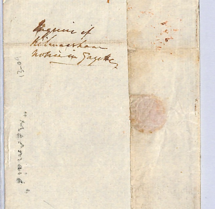 GB IRELAND London FREE Cover Dublin *MERMAID* Dated 1811 Irish Postmark WN130 - Image 10
