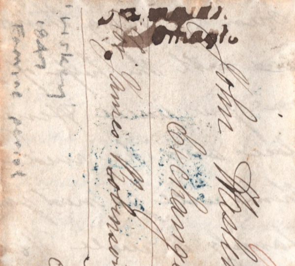 GB IRELAND TRANSATLANTIC Ship Letter 1847 LISKEY Donegal IRISH FAMINE Cover XG85 - Image 6