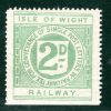 GB ISLE OF WIGHT Railway Letter Stamp 2d IoWR Mint MNH GR2WHITE70 - Image 5