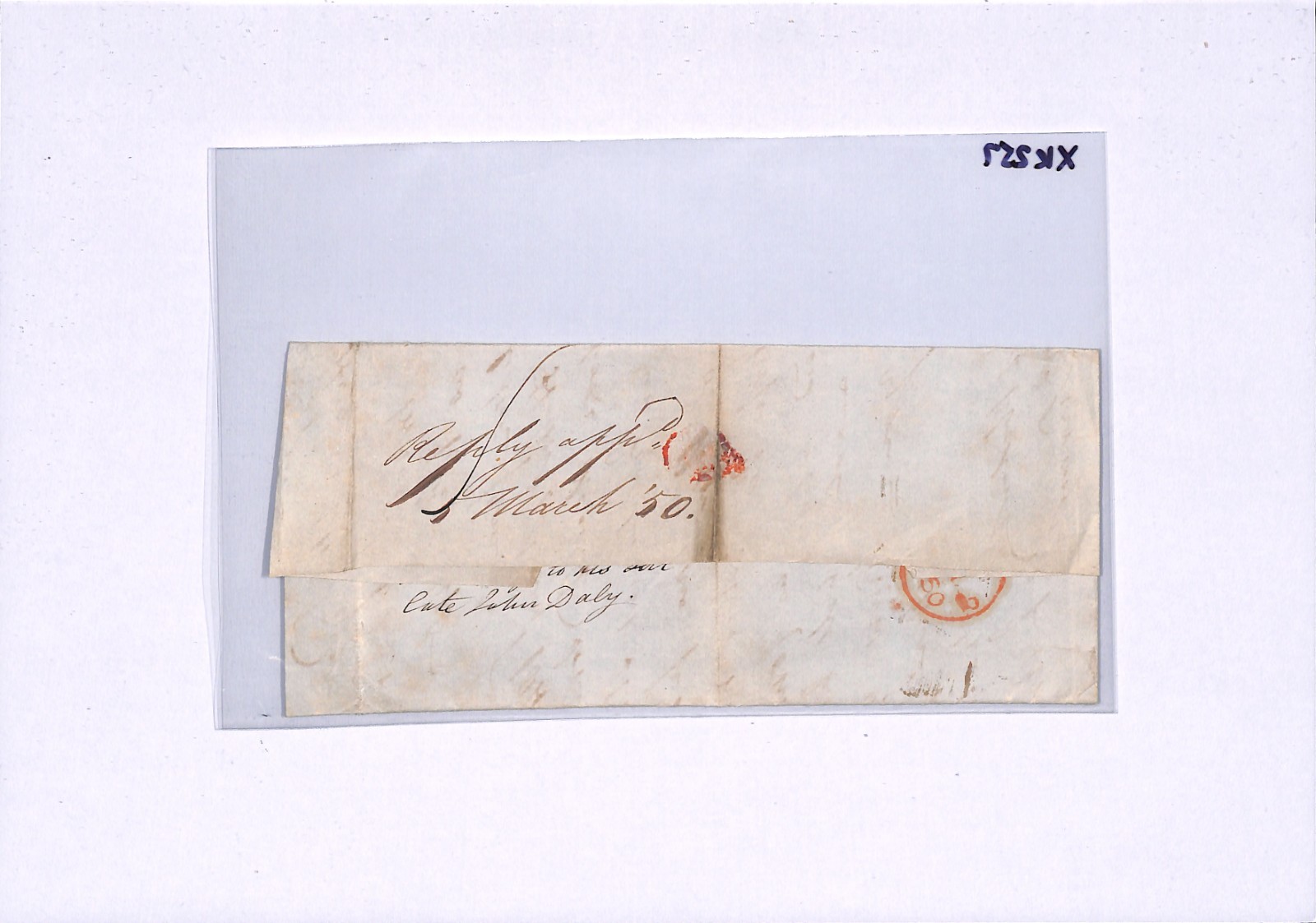 GB Ireland EAST INDIA MILITARY Cover Limerick 1850 HORSE ARTILLERY Soldier XK257 - Image 7