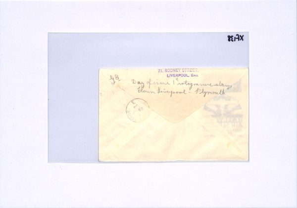 GB KGV 1934 FDC 1d Photogravure *ILLUSTRATED* First Day Cover RAS AVIATION XF138 - Image 7