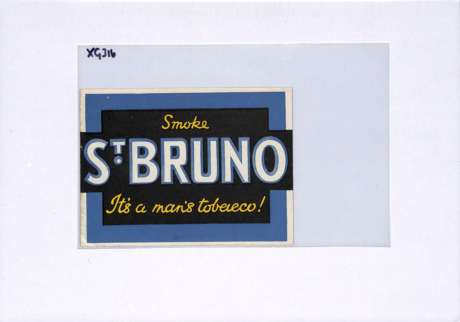 GB KGV ADVERT Postal Stationery *ST. BRUNO* TOBACCO ½d Cover 1937 Window E XG316 - Image 12