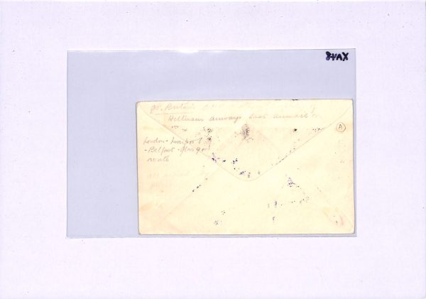 GB KGV Air Cover HILLMAN'S AIRWAYS FLIGHT 1935 Super *Essex Airport* Cachet XA48 - Image 6