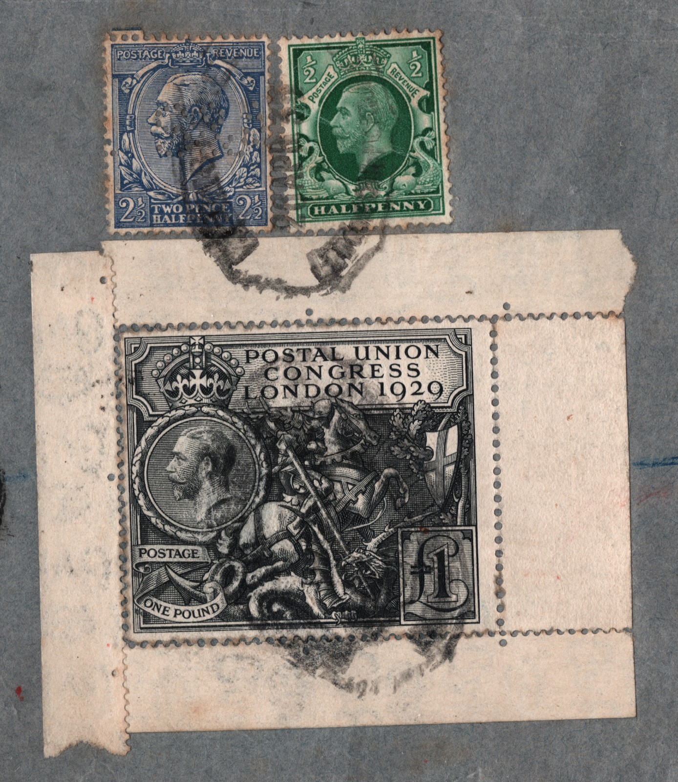 GB KGV Cover £1 *PUC* HIGH VALUE (1929) Commercial Air Mail 1935 Argentina WT200 - Image 9