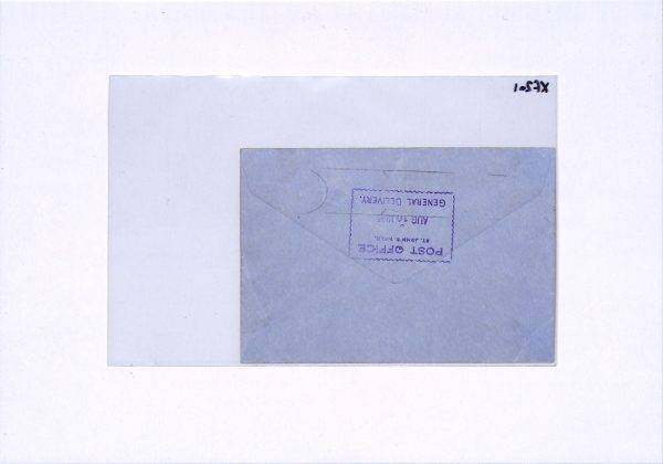 GB KGV Cover SILVER JUBILEE *Control/Cylinder Strip*USED SHIP/NEWFOUNDLAND XF201 - Image 10