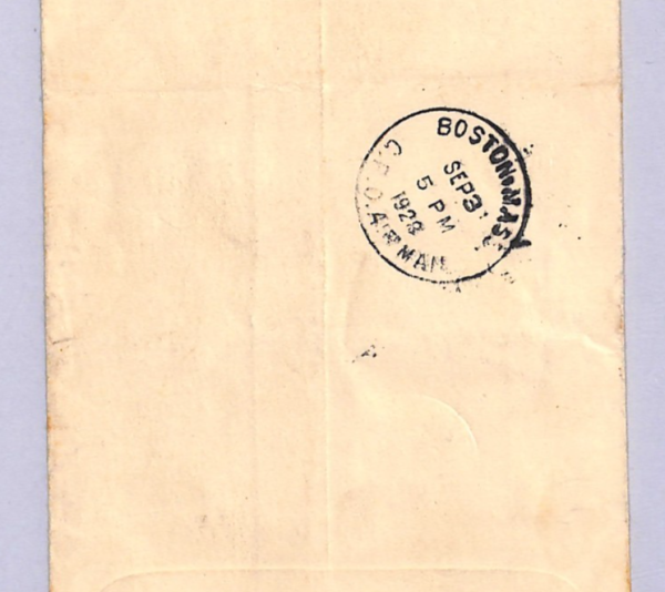 GB KGV Seahorse Cover FIRST CATAPULT MAIL Air 1928 USA Per SS *ILE DE FRANCE*WT7 - Image 17