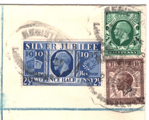 GB KGV Storm *INTERRUPTED AIR MAIL* Cover 1935 SILVER JUBILEE/PUC Glasgow XF204 - Image 7