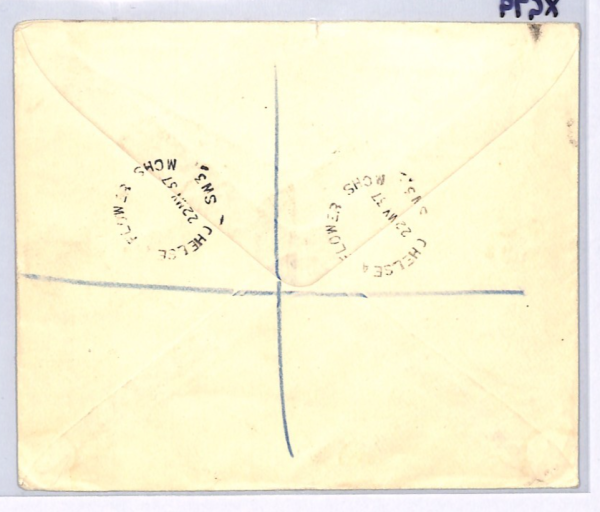 GB KGVI CYLINDER BLOCK A/37 Control Cover *CHELSEA FLOWER SHOW* 1937 Reg'd XG79 - Image 4