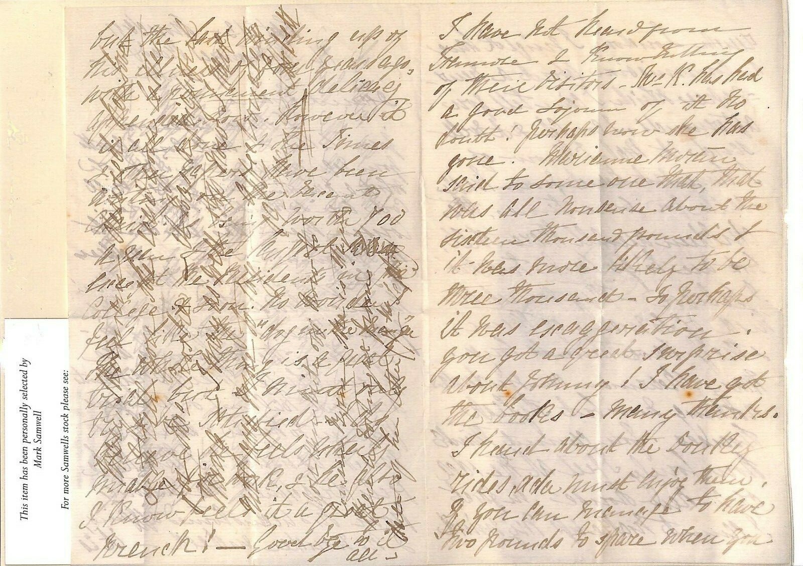 GB LETTER IRELAND Dublin 3d Cover 1875 FRANCE *Cross-written* {samwells}MS3577 - Image 3