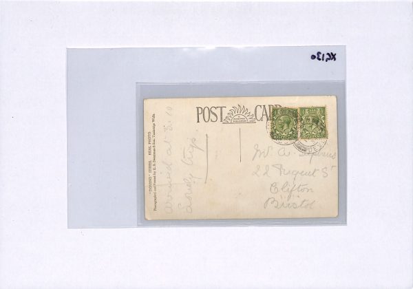 GB LUNDY ISLAND Postcard *Landing Stores* 1934 View-Side PUFFIN Franking XG130 - Image 8