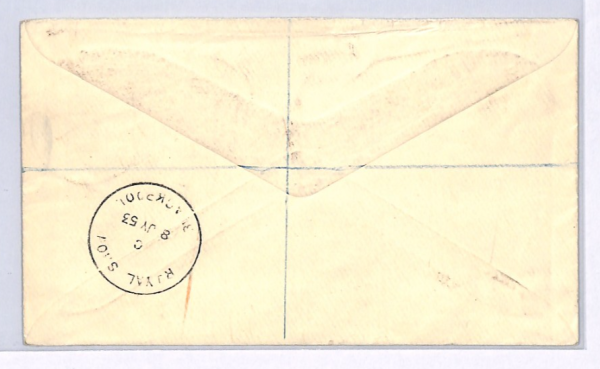 GB Lancs *ROYAL SHOW BLACKPOOL* 1953 CDS Cover Registered Mixed Reigns XG70 - Image 5