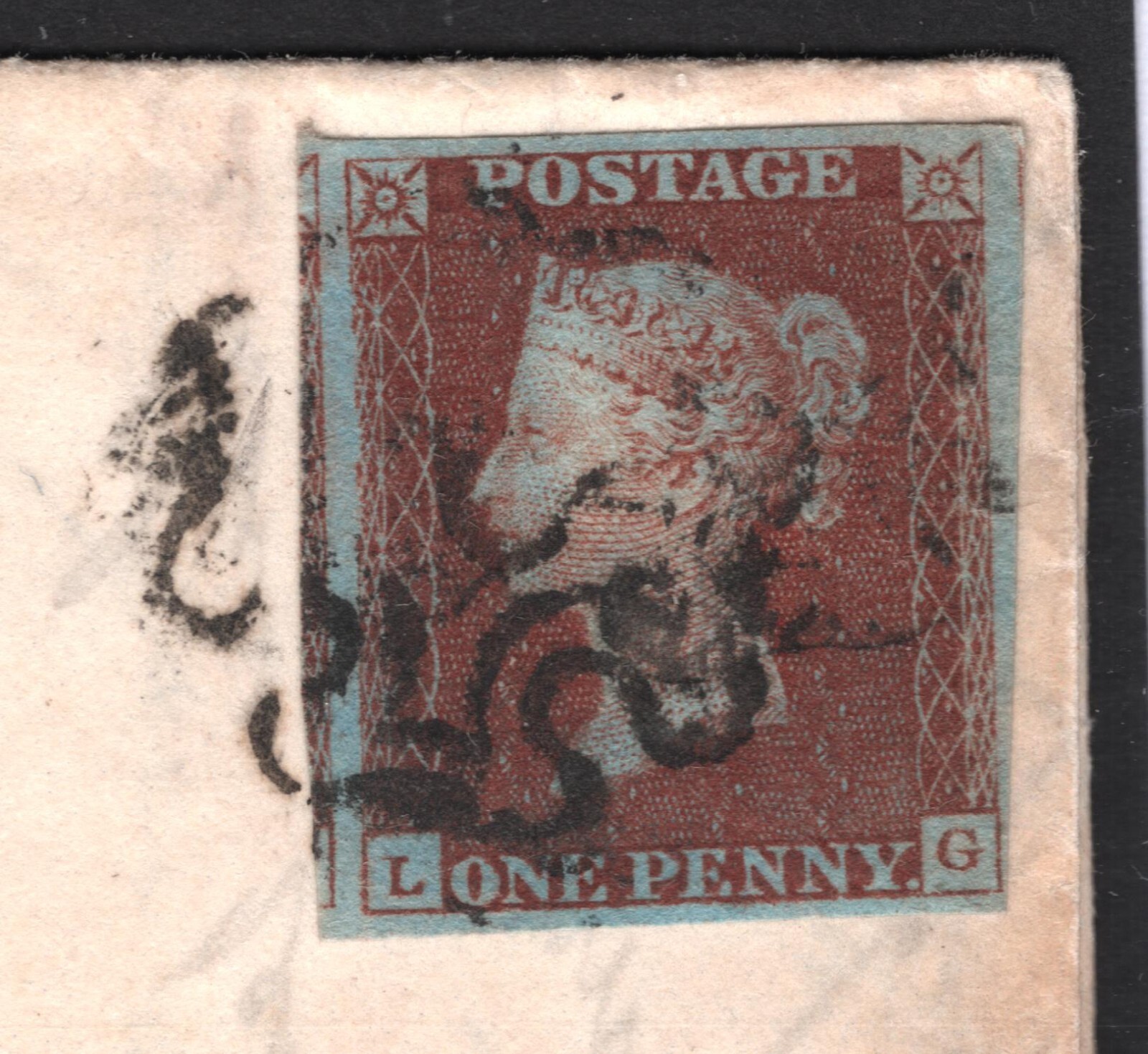 GB MALTESE CROSS SG.10 1d Cover *South Queensferry* MX Scotland 1842 Bucks X174 - Image 11