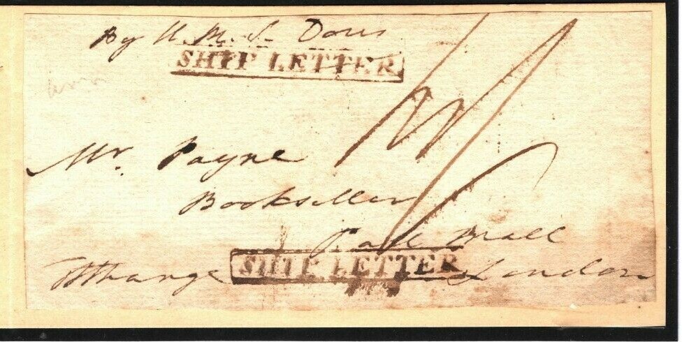 GB MILITARY Free Front *SHIP LETTER* Colonel Alexander Strange {samwells}M160b - Image 3