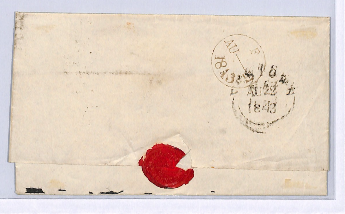 GB NUMBER *10* MALTESE CROSS Cover 1d (QB) ARGUS POST PAID Private Cachet XB20 - Image 4