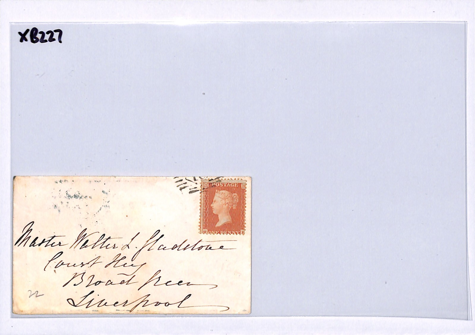 GB PENNY RED SG.22 Cover 1855 1d (RE) *EXCEPTIONAL CLEAR PROFILE* Cat £180 XB227 - Image 16