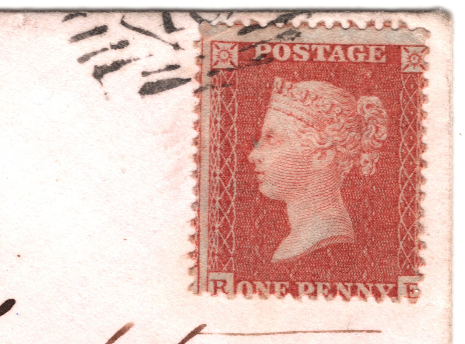 GB PENNY RED SG.22 Cover 1855 1d (RE) *EXCEPTIONAL CLEAR PROFILE* Cat £180 XB227 - Image 7