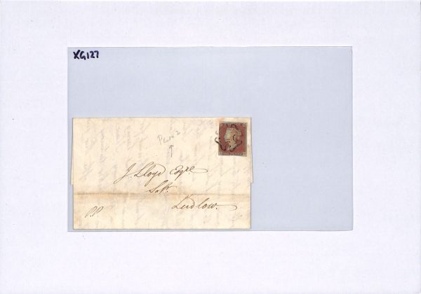 GB PENNY RED ex BLACK *Plate 2* (SG) 1d Leominster MX EL SG.7 Cat £550 XG127 - Image 7