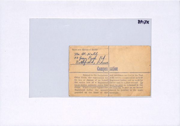 GB POSTAGE DUE *POOC* Cover B'ham REGISTERED Stationery 1947 Bromsgrove  XG198 - Image 8
