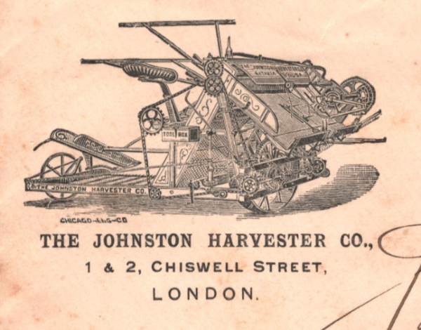 GB QV ADVERT Illustrated FARMING Cover *HARVESTER*1889 Machine AGRICULTURE XG139 - Image 10