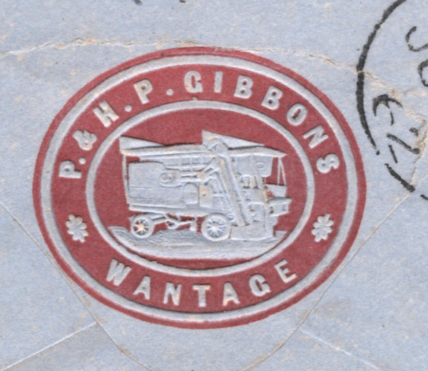 GB QV FARMING ADVERT 1d PINK Cover HAYMAKING MACHINE *Wantage* 1862 Oxon XG141 - Image 12