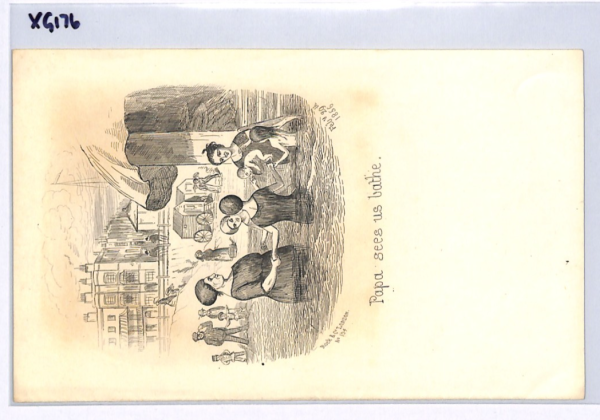 GB QV ILLUSTRATED LETTER-SHEET (1856) Sea *BATHING* CARICATURE Unused Cover XG176 - Image 4