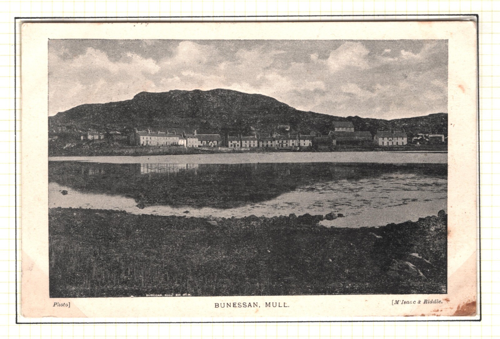 GB QV SCOTS LOCAL Cancel *BUNESSAN* Mull Island Pieces{3} c1857-1910 Card MAL495 - Image 5