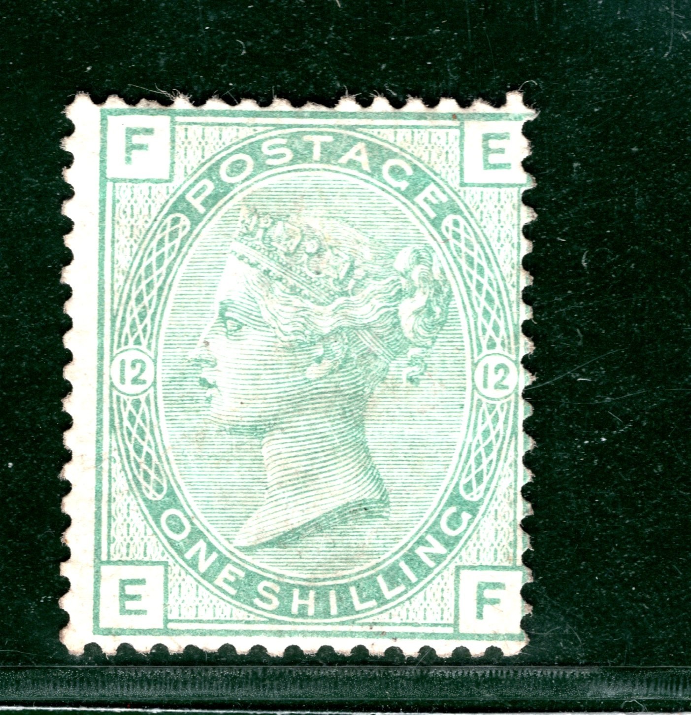 GB QV Stamp SG.150 1s Green Plate 12 (EF) Mint LMM Cat £500 {samwells}HPR76 - Image 4