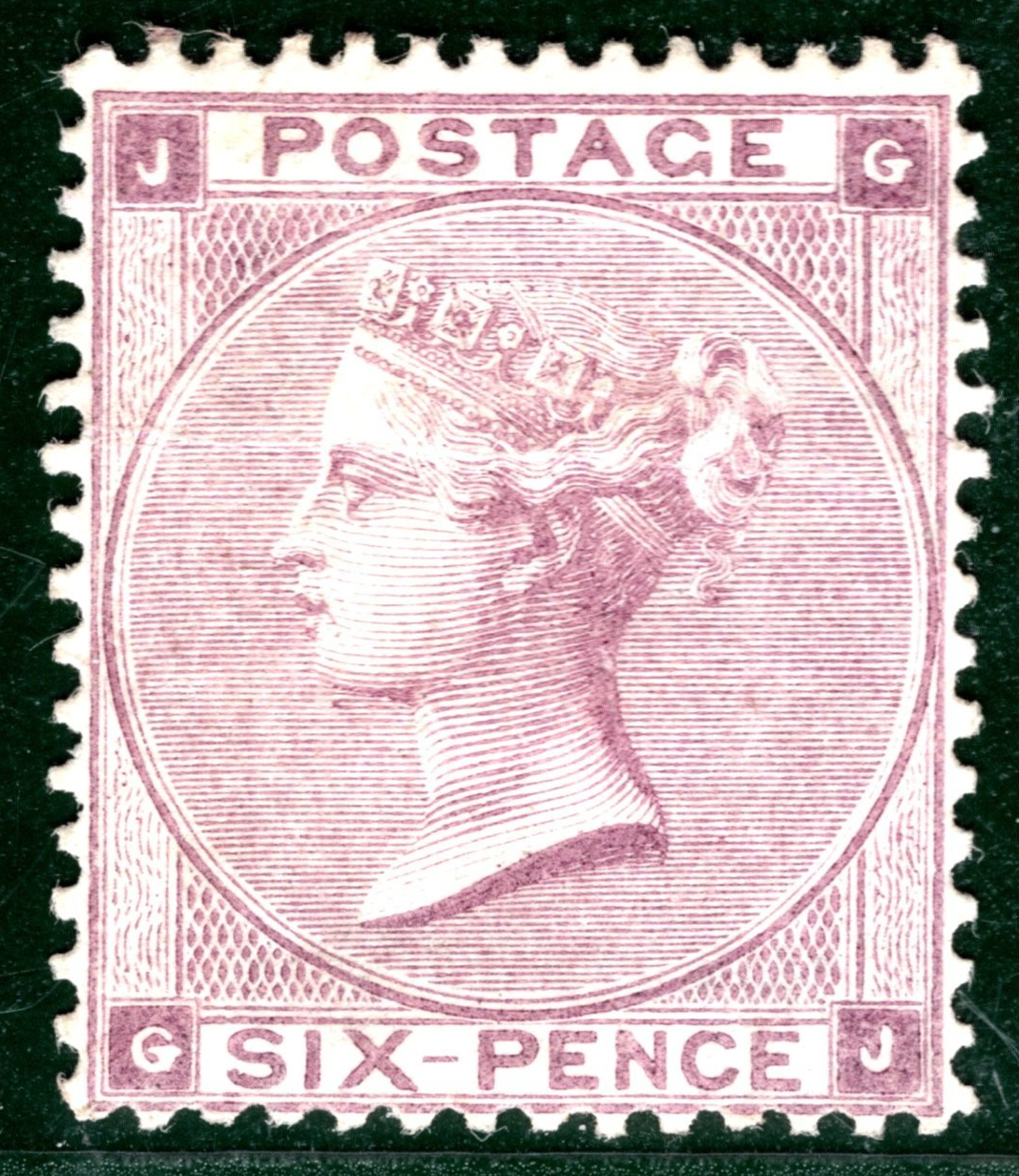 GB QV Stamp SG.84 6d Lilac (Plate 3) (GJ) (1862) Mint MM Cat £1,400- HPR96