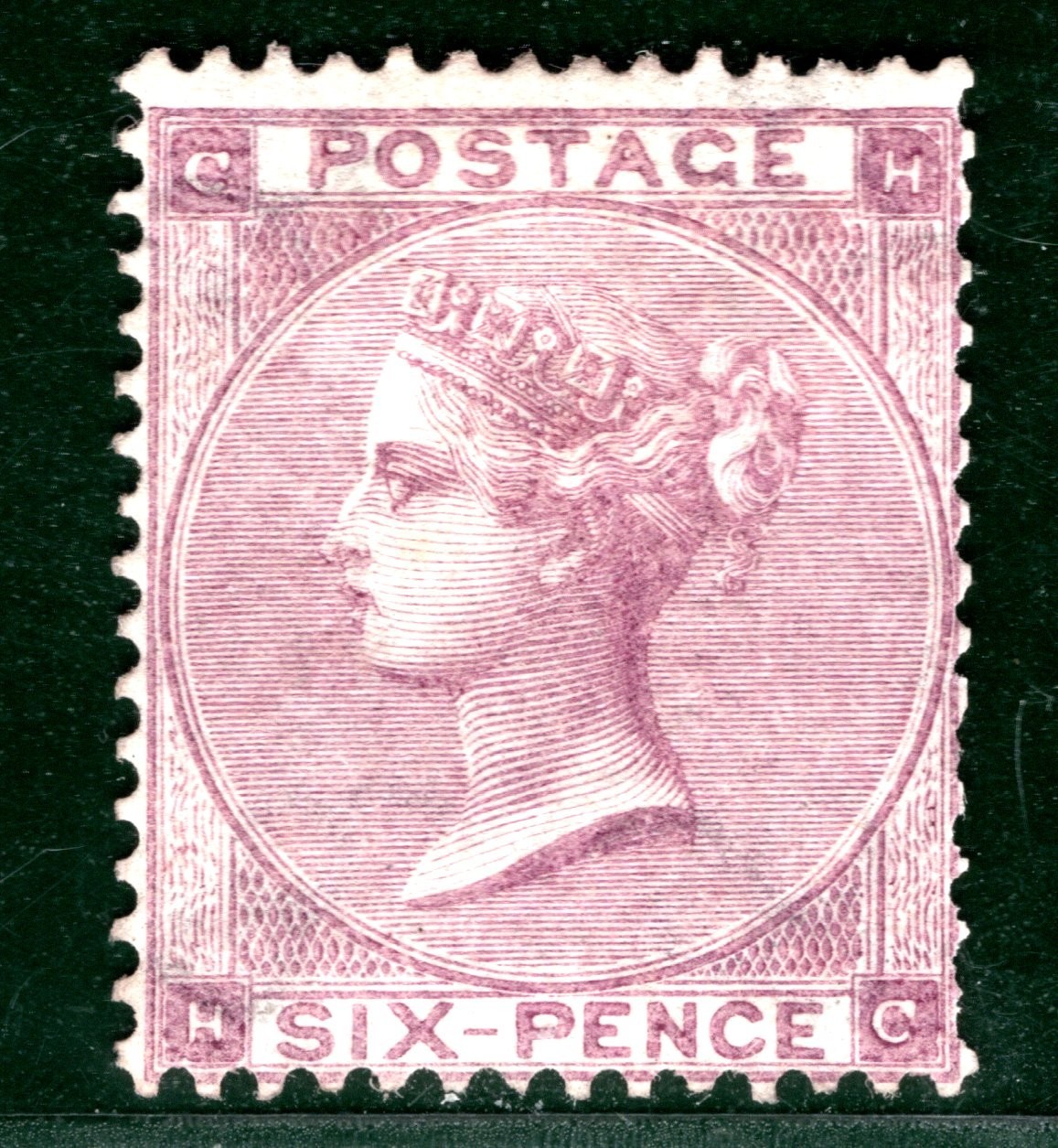GB QV Stamp SG.85 6d Lilac (Hair lines, Plate 4) (HC) Mint MM Cat £1,500- HPR93 - Image 4