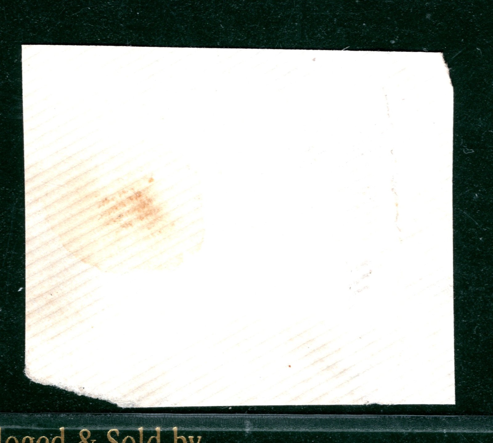 GB QV TELEGRAPH SG.T8 1s Green Plate 10 *RARE POSTAL USE* Duplex Piece REDS97 - Image 4