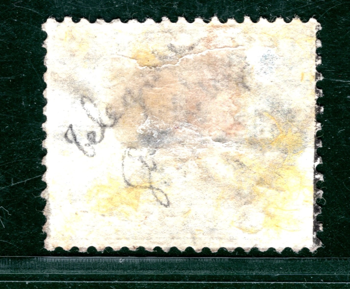 GB QV TELEGRAPH Stamp SG.T11 3s (SF) Used *GPO EDINBURGH* Framed Cancel REDS48 - Image 6