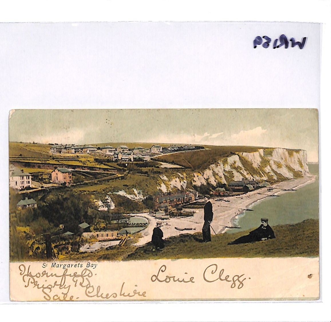 GB RAILWAY *FIJI* MAIL Postcard NORTH-WEST TPO NIGHT DOWN CDS 1904 Suva! WR159 - Image 6