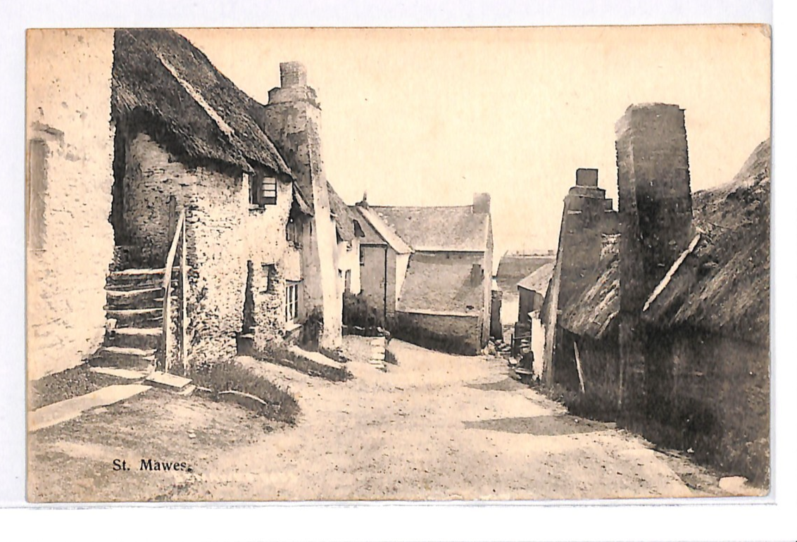 GB RAILWAY Postcard *TRURO & FALMOUTH ST* 1907 TPO Cornwall St Mawes PPC WR133 - Image 3