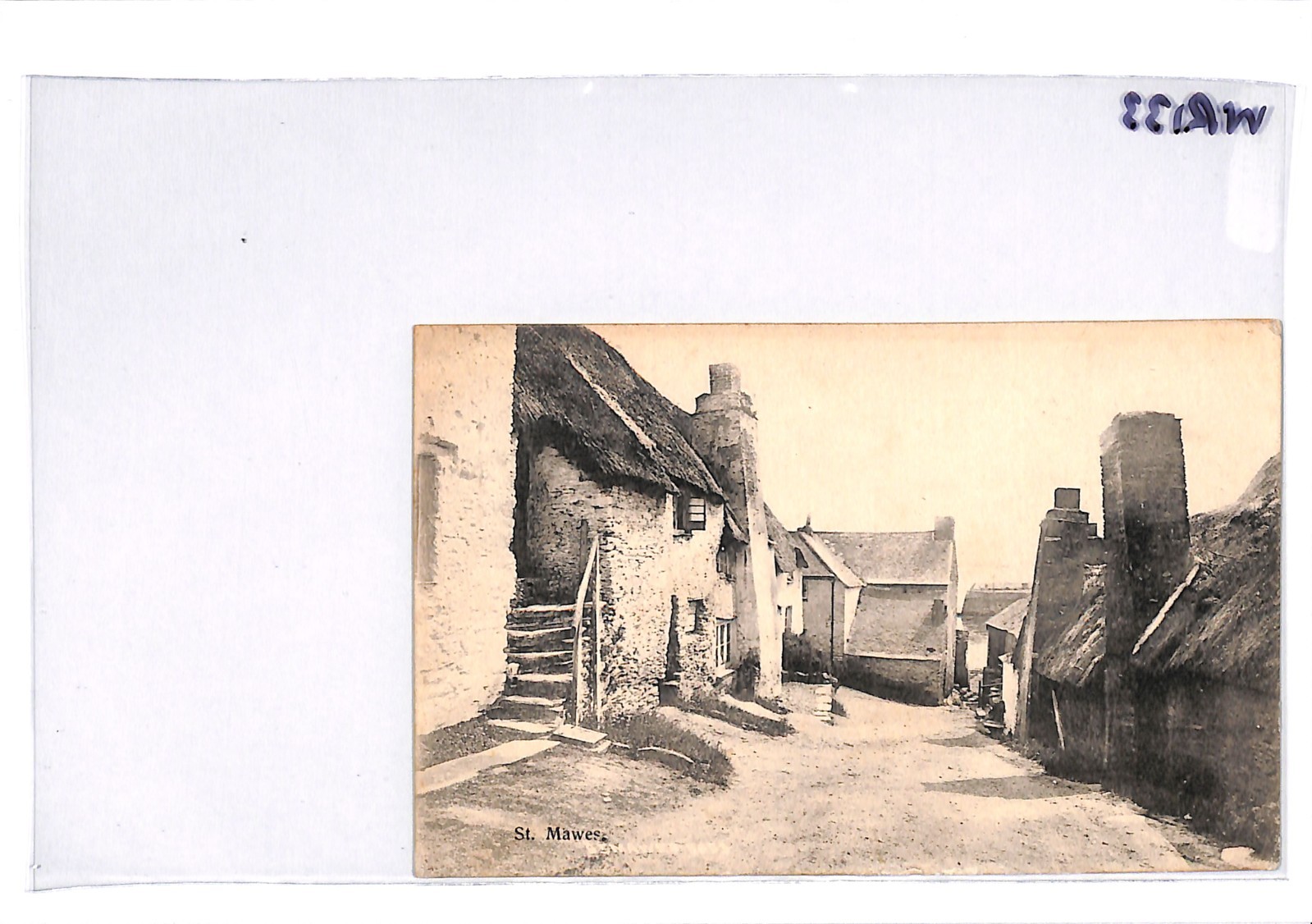 GB RAILWAY Postcard *TRURO & FALMOUTH ST* 1907 TPO Cornwall St Mawes PPC WR133 - Image 5
