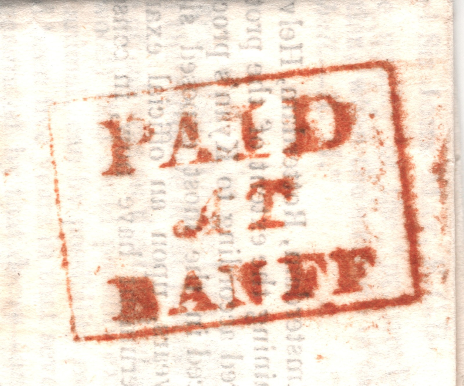 GB SCOTLAND Cover 1840 *PAID AT BANFF* Entire Letter TIMBER Preservation XK280