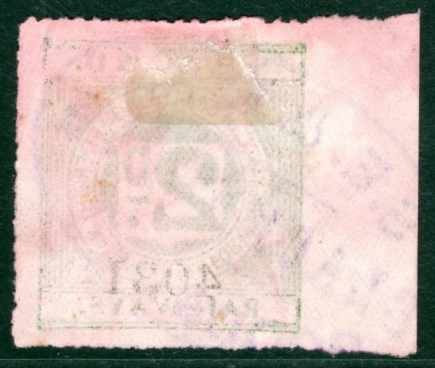 GB SECDR RAILWAY Letter Stamp 2d Used Superb *BLACKHEATH* STATION Oval BRW60 - Image 3