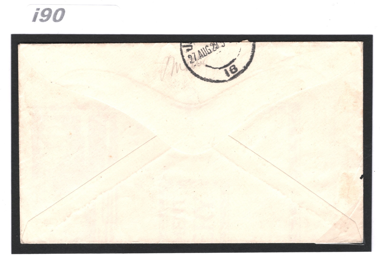 GB SOUTHERN RAILWAY 3d Parcel Stamp 1929 PUC Cover Gosport Air AFRICA Joburg i90 - Image 4