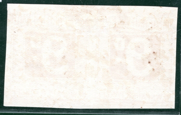 GB Scotland NBR RAILWAY Newspaper Parcel Stamp 9d *PROOF* Imperf Pair BL2WHITE24 - Image 3