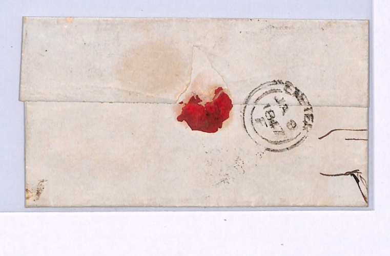 GB Somerset Cover NORTH TAWTON PENNY POST Exeter Crediton 1847{samwells}XK259 - Image 4