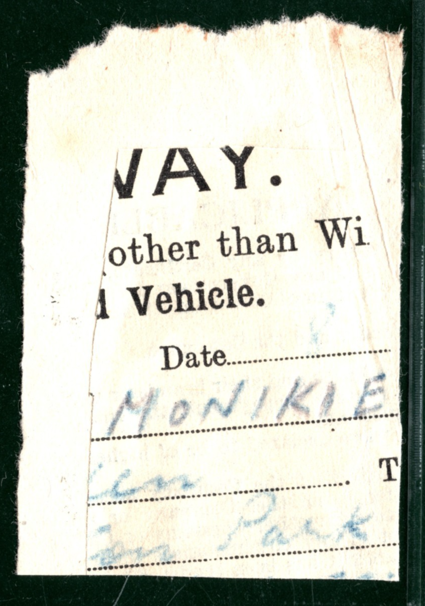 GB Sussex SOUTHERN RAILWAY Parcel Stamp £1 *PETWORTH* STATION High Value SBW48 - Image 3