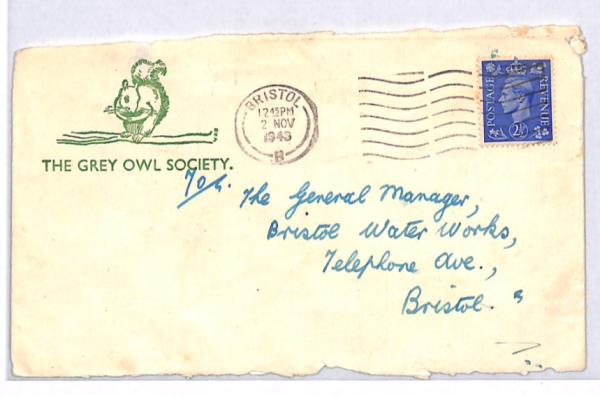 GB WW2 Cover *GREY OWL SOCIETY* Bristol 1943 Local NATIVE AMERICAN INDIAN YK348 - Image 6